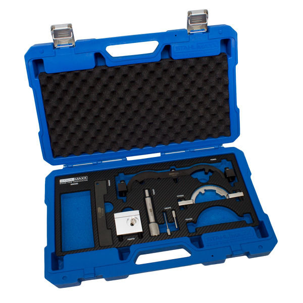 Outil Stahlmaxx pour chronométrage tel que Opel 1.0 / 1.2 / 1.4 avec chaîne de distribution, 6 pièces, XXL-999085-1