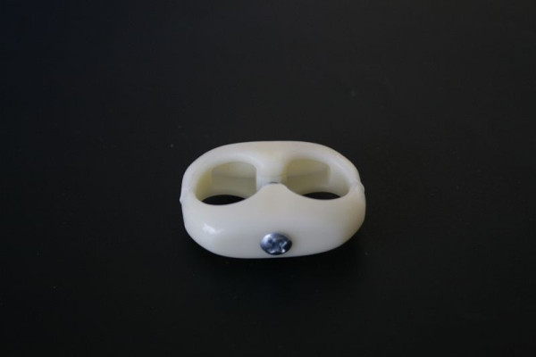 ELMAG collier de serrage double 16/16mm, plastique, 54408