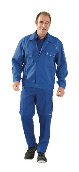 Veste à ceinture Planam Canvas 320, bleu bleuet/bleu bleuet, taille 50, 2110050