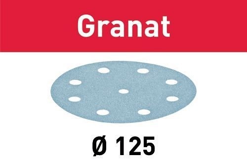 Festool Schleifscheibe STF D125/8 P150 GR/100 Granat, VE: 100 Stück, 497170
