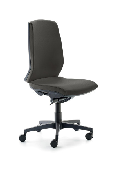 Chaise pivotante Mayer Sitzmöbel , dossier réglable en hauteur sur 7 positions, mécanisme synchrone, anthracite, 2470_26394