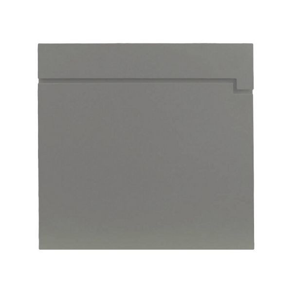 ScanProDesign Safepost 810, aluminium gris, 881003
