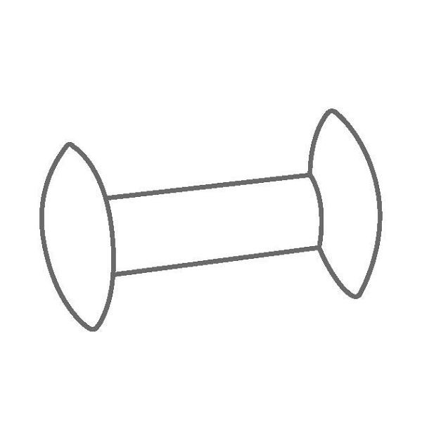 Barreaux d'agitation magnétiques IKA, os, 35 x 8 x 20 mm, kit FLON® 37, UE : 5 pièces, barreaux magnétiques en os revêtus de PTFE, 0004497200