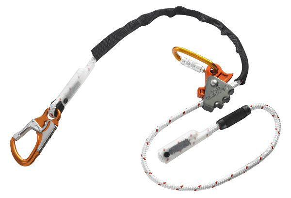 Attache Skylotec avec tuyau de protection ERGOGRIP SK12, FS 51 / STEEL D TRI, longueur: 1,5m, L-0030-S-1,5