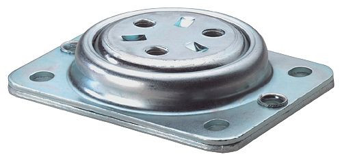Butées à billes à rouleaux BS, capacité de charge 600 kg, 115 x 85 mm, lot de 2, D80.115
