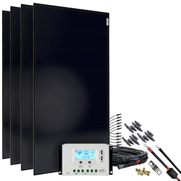 Système solaire Offgridtec basicPremium-XL 600W système complet 12V/24V, 4-01-002605