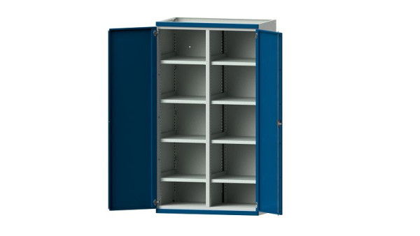 Etablis ANKE, armoire pour charges lourdes, modèle 201, 1085 x 630 x 1950 mm, RAL 7035/5010, 620.061
