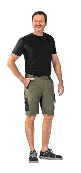 Planam Norit short homme, olive/noir, taille 4XL, 6455068