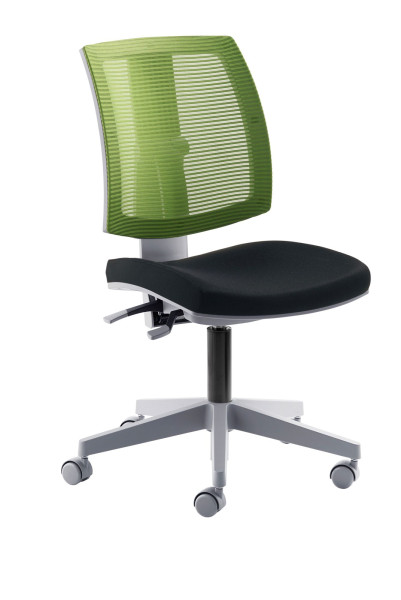 Mayer Sitzmöbel , structure grise, noir/vert, 2432_SO_503