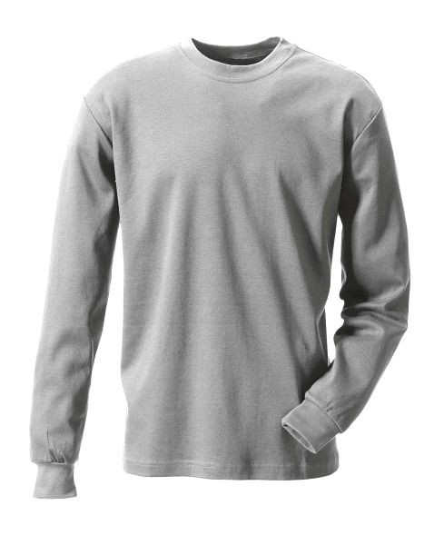 T-shirt ROFA 133 (manches longues), taille L, couleur 191-gris clair, 603133-191-L