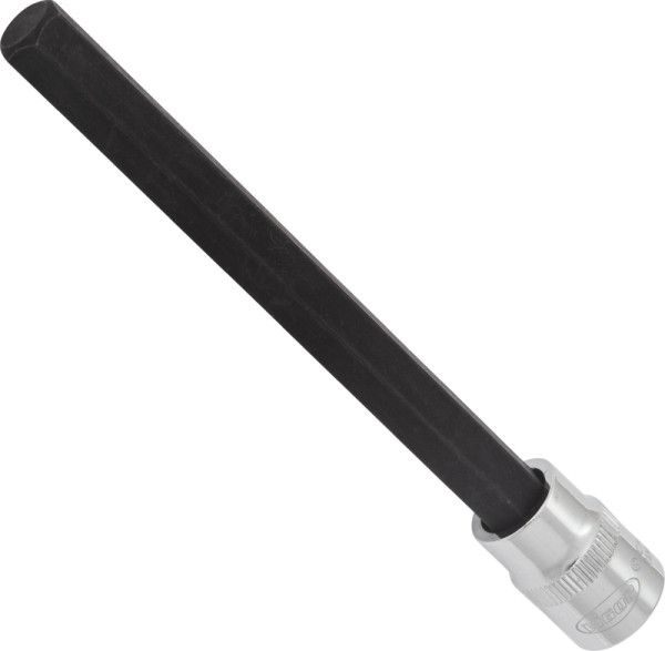 Embout de tournevis VIGOR, carré creux 10 mm (3/8"), profil six pans intérieur, 10 mm, longueur : 133 mm, pour commande manuelle, V6153