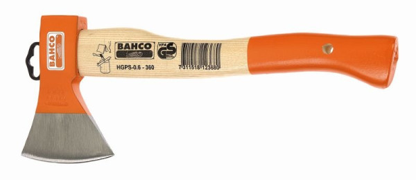 Hachette Bahco, manche en frêne, 1 000 g, 380 mm, HGPS-0.8-380
