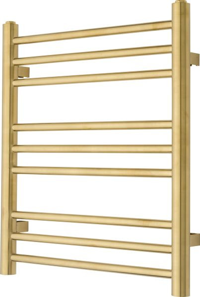 Radiateur sèche-serviettes TVS PLUS 9-500, or brossé, 590 x 500 mm, PLUS9-500BG