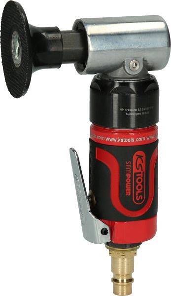 Mini meuleuse pneumatique KS Tools SlimPOWER pour grands tampons, 19 000 tr/min, 515.5580