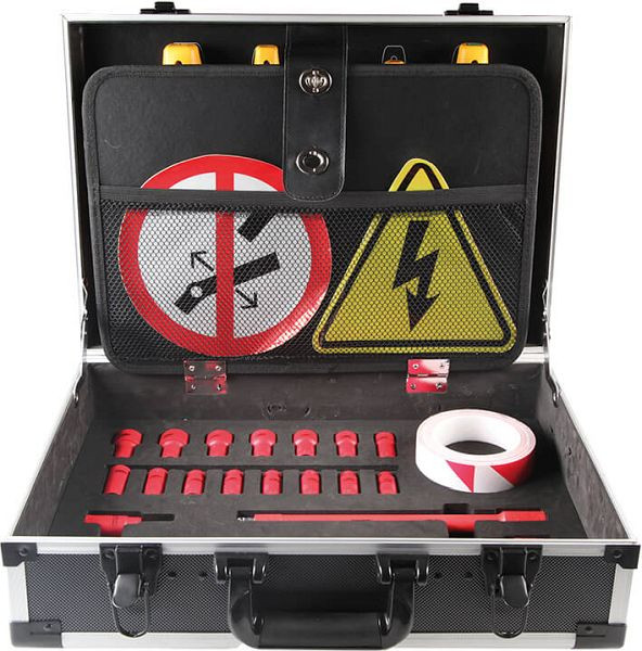 Jeu d'outils Kunzer VDE, 43 pièces dans un coffret en aluminium, 7VDE43
