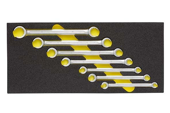 Ensemble de clé à anneau double ouverte ELORA, 7 pièces, module OMS-31, 0000413101000