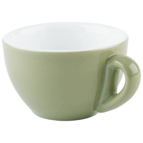 Tasses à café APS vertes Ø 9,5 cm, hauteur : 6 cm, 200 ml, lot de 6, 16004