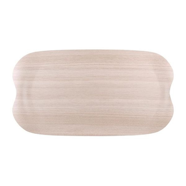 Plateau de service Roltex Wave bois clair 43 x 23cm, DS021