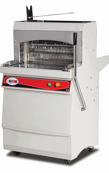 Machine à couper le pain GMG Classic, 500 pains / 1 heure, épaisseur de coupe 11 mm, 65 x 70 x 117 cm, BS-T11