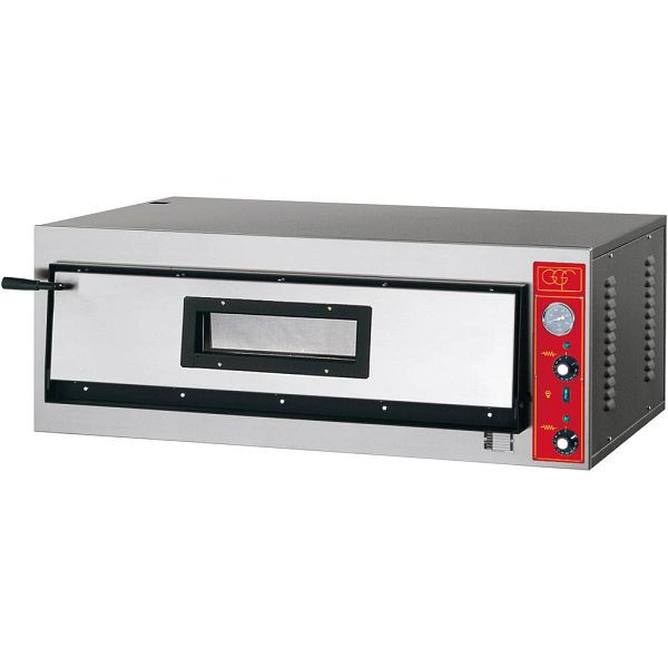 Four à pizza à chambre unique GGF, 6,4 kW, 1150 x 735 x 420 mm (LxPxH), PP0411630
