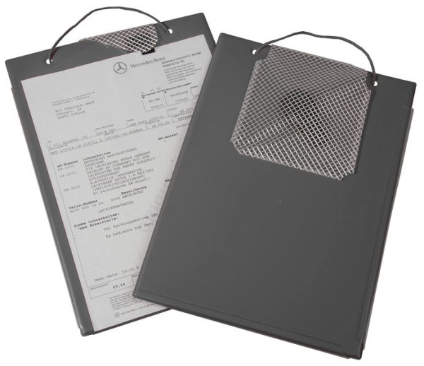 Sac de travail Eichner "Edge" avec compartiment à clés + soudure rabattable, gris, UE : 10 pièces, 9015-00269