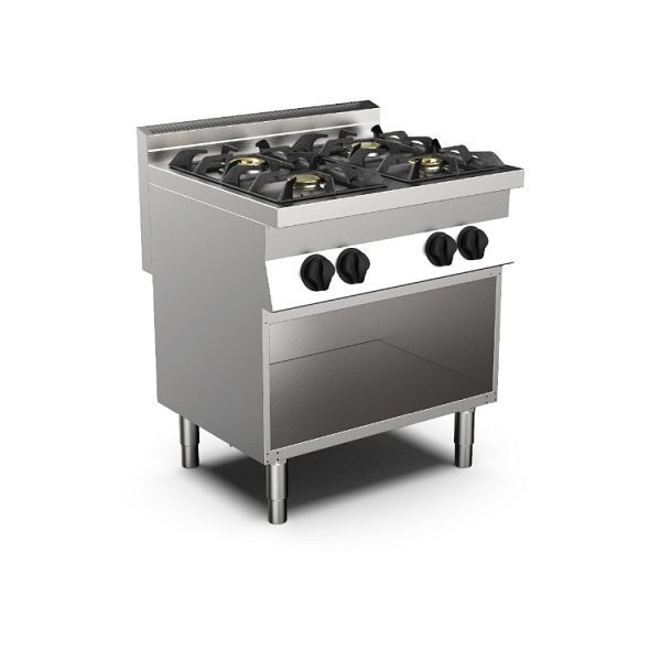 Cuisinière à gaz Mareno M0-700 4 feux, 80cm, 170.402