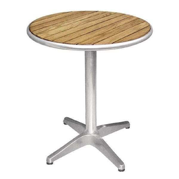 Bolero table ronde frêne 1 pied 60cm, U428