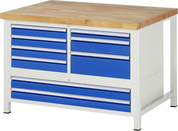Etabli RAU série 8000 - modèle 8933, L1250 x P900 x H840-1040 mm, 13-8933A2-129B4H.11