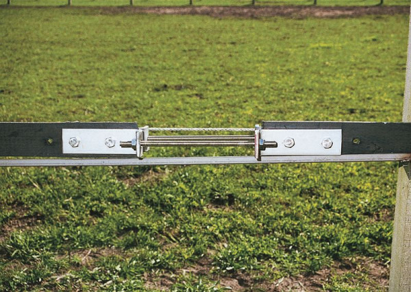 Elément de serrage Growi pour clôture en caoutchouc, acier inoxydable, 10030640