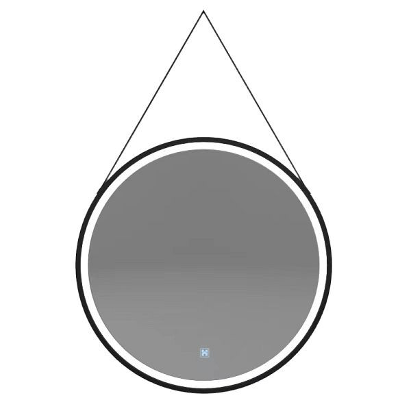 HOME DELUXE Miroir LED rond FIANA – 60 cm avec suspension, 49911