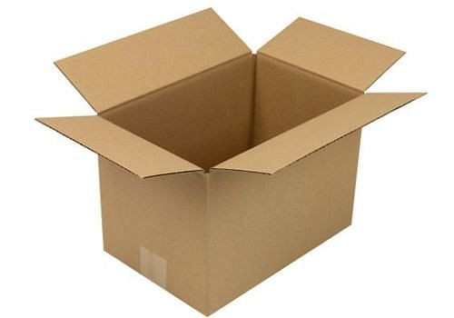 Boîte pliante en carton ondulé TransPak 1 paroi, dimensions intérieures 300 x 200 x 200 mm, qualité 1.20B, paquet de 25, 299237