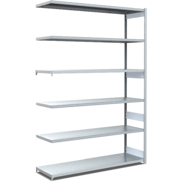 Rayonnage BITO type : L/M/S champ complémentaire 40mm jeu de sol /L 100kg 2499x1296x524 galvanisé, C1231-0019