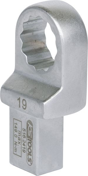 KS Tools Clé polygonale à insert 14x18 mm, 19 mm, 516.2419
