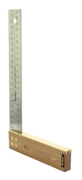 hedue coin charpentier noyer lame inox 35 mm, longueur: 300 mm, A130