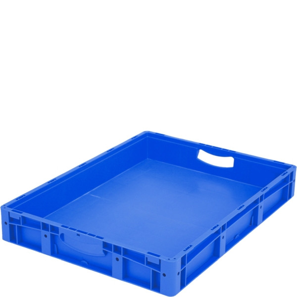 BITO Bac gerbable Euro XL avec double fond /XL 86121D 800x600x120 bleu, double fond, C0293-0010