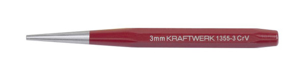 Poinçon de centrale électrique 3 mm x 130 mm peint, 1355-3
