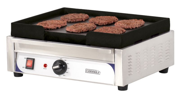 Casselin Plaque de cuisson compacte en fonte - Lisse, CPASFLC