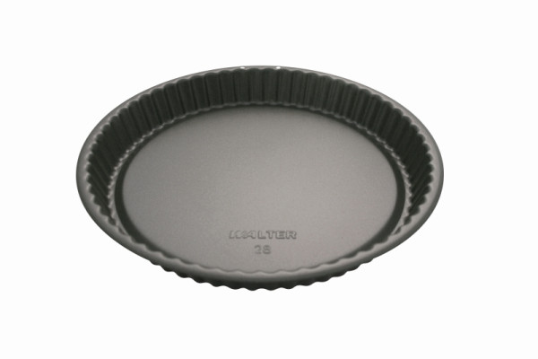 Moule à gâteau aux fruits Schneider, avec bord nervuré, Ø 280 mm, hauteur 32 mm, 949928