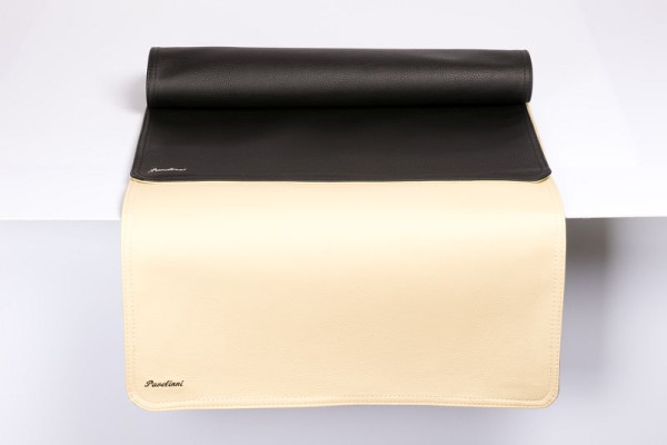 Chemin de table Pavelinni 45x120cm - N11/N02 - classique, PAV45120BLK/BEI