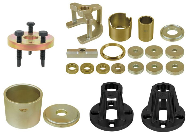 KS Tools jeu d'outils universels pour le démontage/montage des pièces d'essieu, 24 pièces, 440.9992
