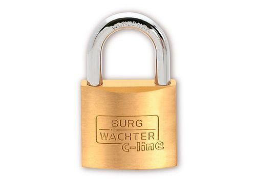 Cadenas à cylindre DENIOS C-Line 222 30, avec corps en laiton massif, 248-527