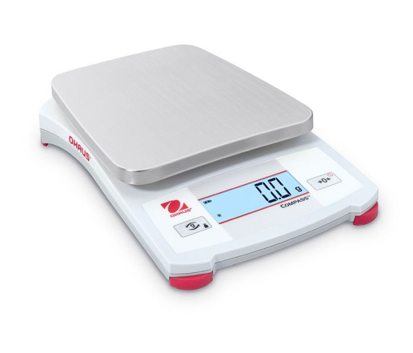 OHAUS Balance portable CX221 EU, capacité de pesée 220 g, lisibilité lors d'une pesée de 0,1 g, 30428208