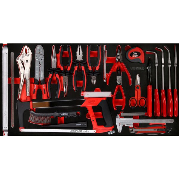 KS Tools PERFORMANCEplus jeu d'outils 36 pièces, pinces et outil de mesure, 813.0036