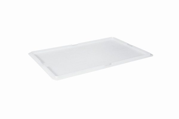 Couvercle Schneider pour bac à pâte 60x40 cm, matériau : polyéthylène, blanc, 202171