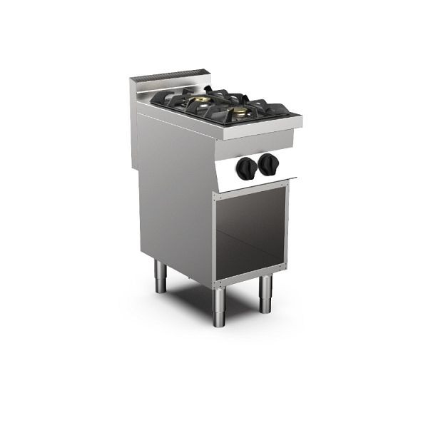 Cuisinière à gaz Mareno M0-700 2 feux, 40cm, 170.401