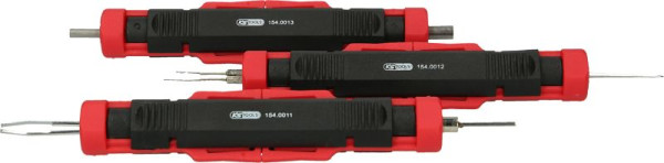 KS Tools Jeu d'outils de déverrouillage de câble universel, 3 pièces, 154.0015