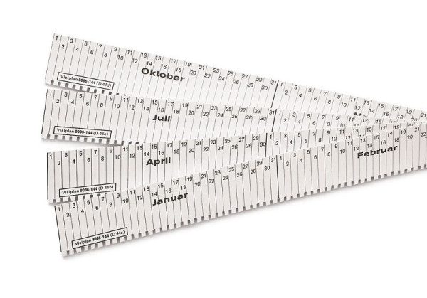 Eichner Bande de rendez-vous pour tableau d'insertion, blanc, UE : 100 pièces, 9086-00144