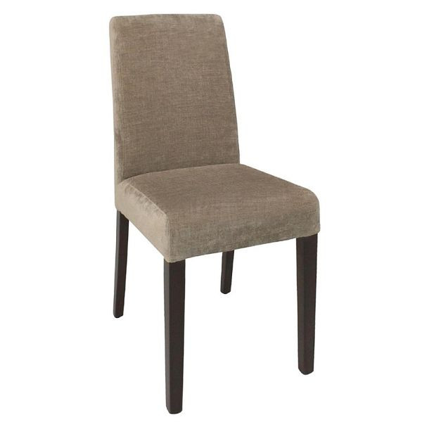 Chaises de salle à manger Bolero housse en tissu beige, UE: 2 pièces, GK999