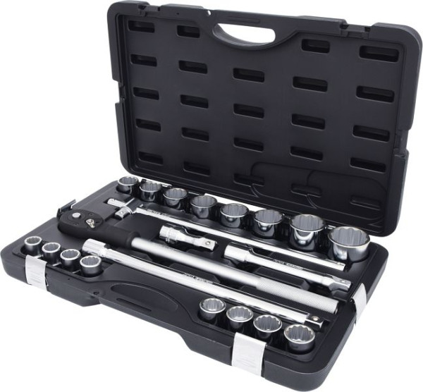 KS Tools Jeu de clés à douilles 3/4", 21 pièces, 911.0722