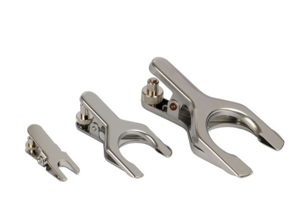 Collier de serrage à rotule Rettberg pour KS 50 en acier 18/8, avec vis de blocage, 137031050